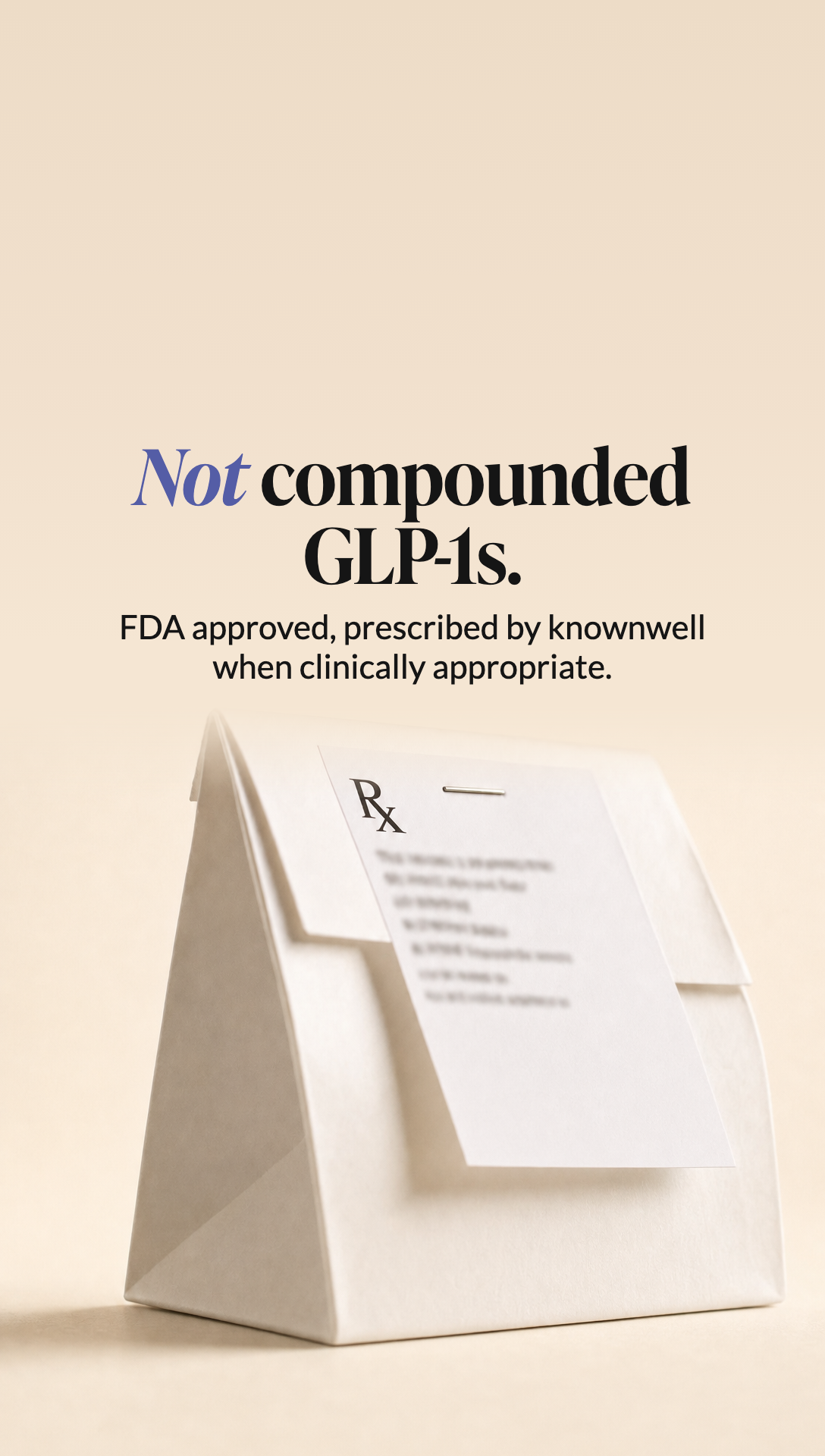 05. Not compounded GLP-1s.