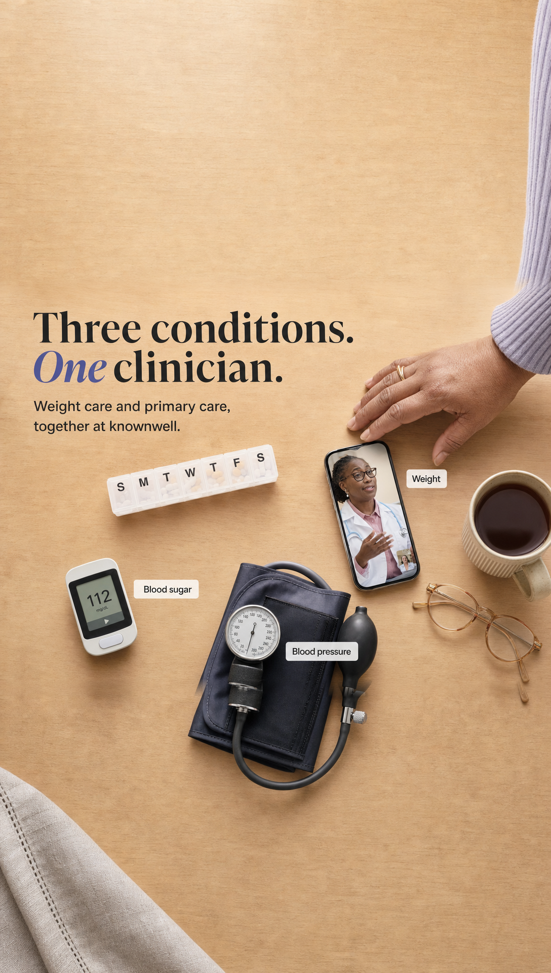 10. Three conditions. One clinician.